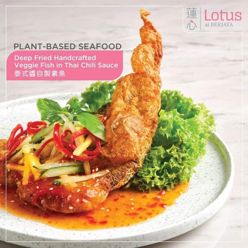 Berjaya Times Square Hotel, Kuala Lumpur Dış mekan fotoğraf Vegan fish